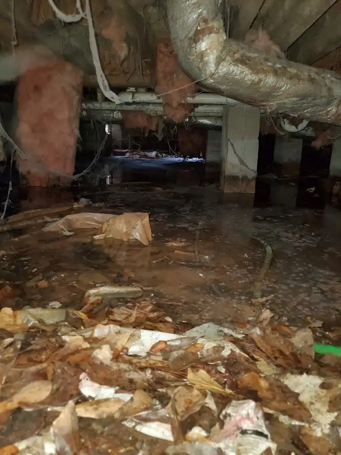 Crawl space flood assessment for Leak Detection & Repair in North Little Rock