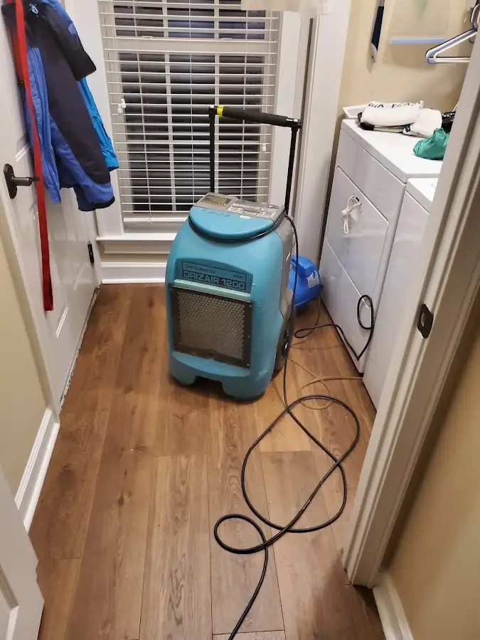 Commercial dehumidifier deployed for Crawl Space Restoration in North Little Rock